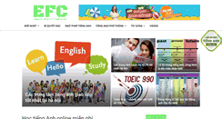 Desktop Screenshot of efc.edu.vn